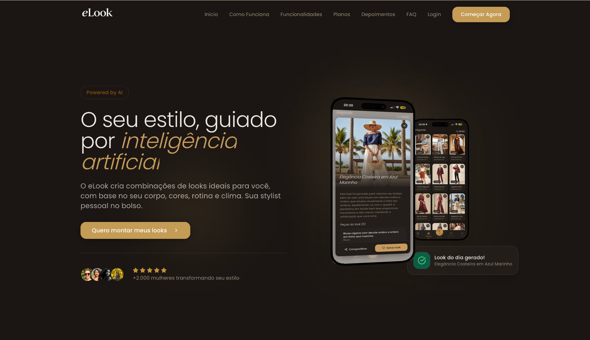 eLook — Landing institucional
